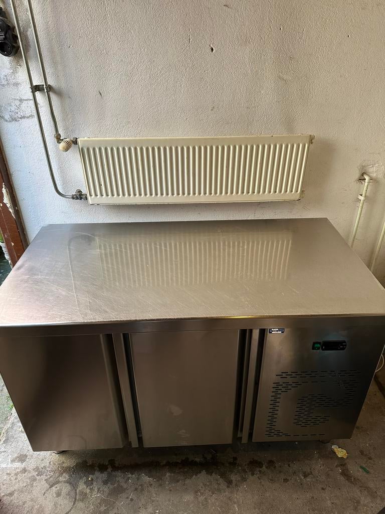 Horeca RVS koelkast/ werktafel, Ophalen