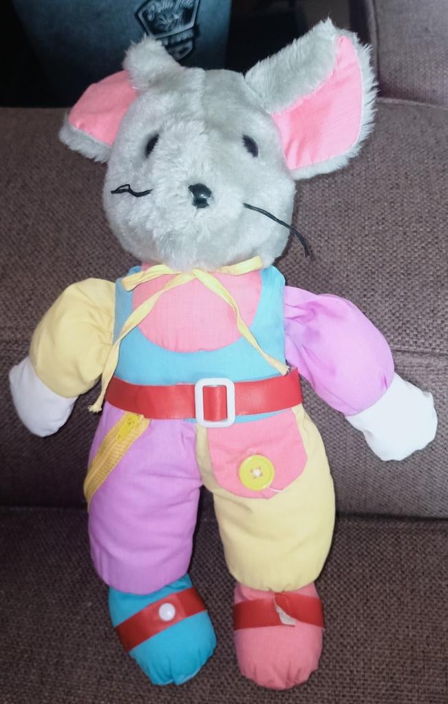 Gegu leer sluitingen open en en dicht maken muis, Muis, Gebruikt, Overige merken, Ophalen of Verzenden