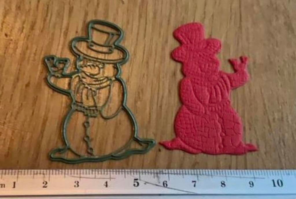 Snijmal sneeuwpop 1051, Ophalen of Verzenden, Zo goed als nieuw, Pons of Mal