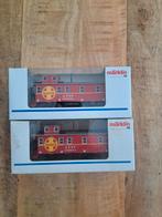 2 x marklin wagon modelnr 4777 u.s.a vg371, Gebruikt, Wagon, Ophalen of Verzenden, N.b