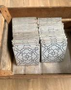 Vintage witte Servais Germany wandtegels 15 x 15, Ophalen, Minder dan 20 cm, Minder dan 5 m², Wandtegels