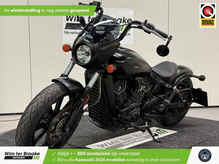 Indian Scout Rogue (bj 2022) 10,247 km, Motoren, Motoren | Overige merken, Bedrijf, Chopper, meer dan 35 kW, 2 cilinders, Motorrijbewijs A