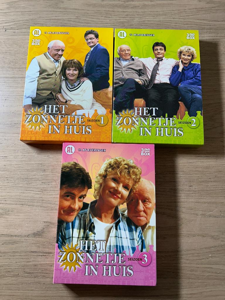 DVD Het Zonnetje in huis Seizoen 1 t/m 3, Alle leeftijden, Ophalen of Verzenden, Zo goed als nieuw, Komedie