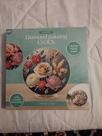 Leuke klok met diamond painting, Ophalen of Verzenden, Nieuw, Knutselwerk