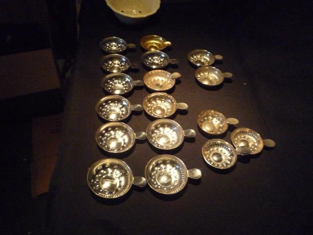 18 tastevin wijnproefschaaltjes, Verzamelen, Wijnen, Ophalen of Verzenden, Nieuw, Frankrijk, Rode wijn