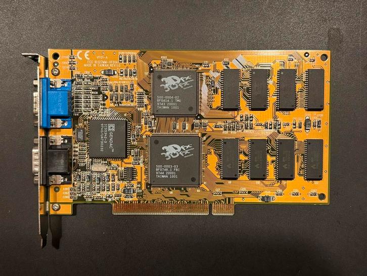 3Dfx Voodoo 1 kaart, Computers en Software, Overige Computers en Software, Gebruikt, Ophalen of Verzenden