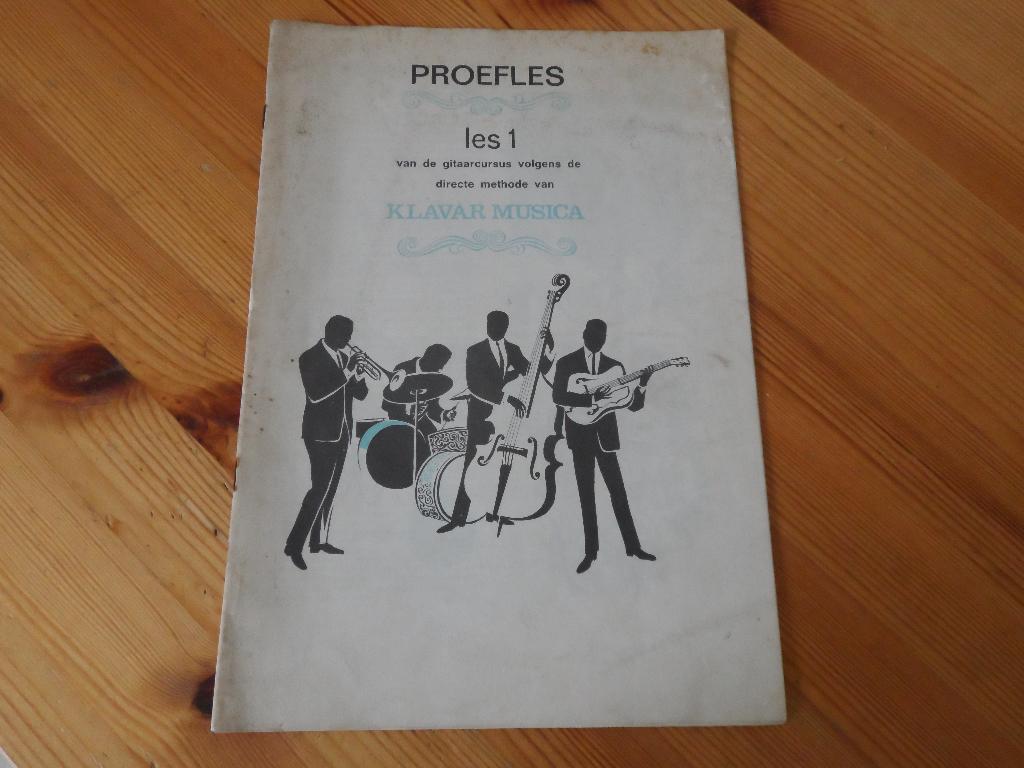 Klavar musica proefles 1 - gitaar, Les of Cursus, Ophalen of Verzenden, Populair, Gitaar