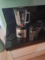 Te koop Philips blender met 2 drinkbekers, Ophalen, Zo goed als nieuw, 3 snelheden of meer