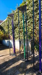 Neon lichtzuilen ijzeren frame., Ophalen, Zo goed als nieuw, Metaal, 100 tot 150 cm