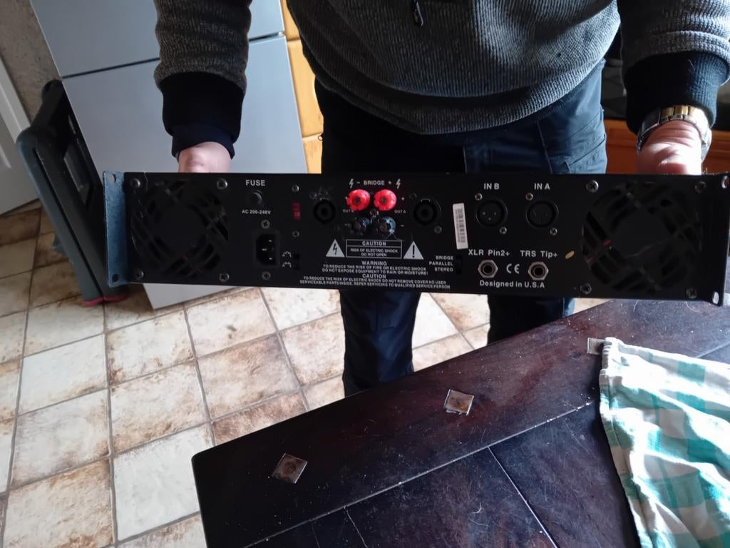 DAP Audio Palladium 500 High Power Stereo Amplifier, Ophalen