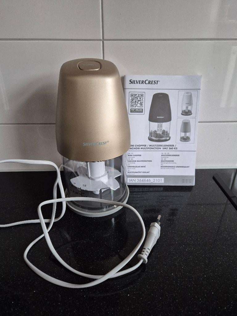 Silvercrest minichopper, Overige typen, Ophalen of Verzenden, Zo goed als nieuw, Overige merken