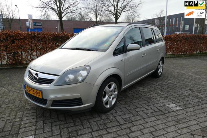 Opel Zafira 1.8 Enjoy apk 16-01-2027 Airco HANDEL OF EXPORT!, Auto's, Opel, Bedrijf, Te koop, Zafira, ABS, Airbags, Airconditioning