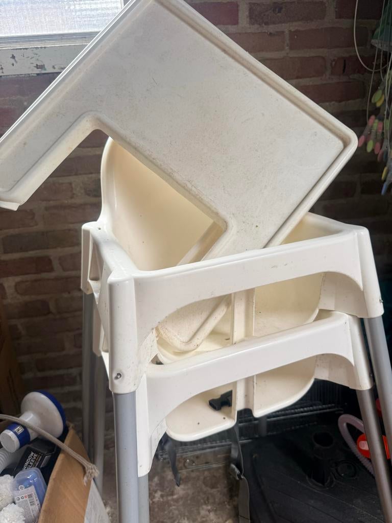 2 IKEA kinderstoelen met afneembaar eetblad, Ophalen, Gebruikt, Overige typen, Afneembaar eetblad