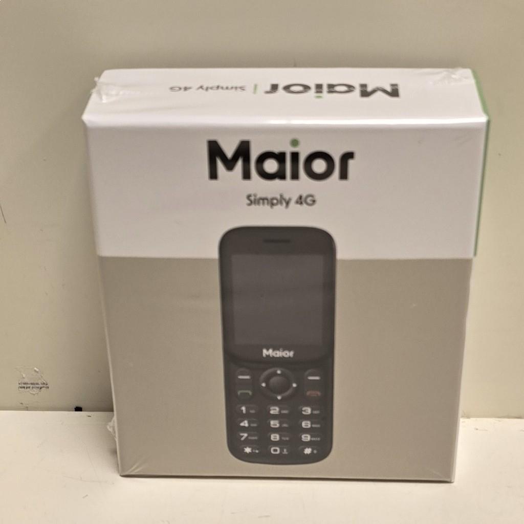 Maior Simply 4G |  | Zwart | Nieuw (836470), United Retail BV, Info@naw.nl, Huizermaatweg 480, 1276 LM Huizen
