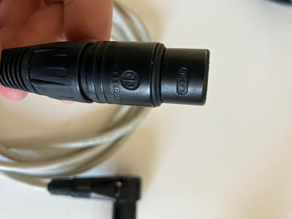 XLR DMX kabel met Neutrik connectoren, Ophalen of Verzenden, Gebruikt, Microfoon