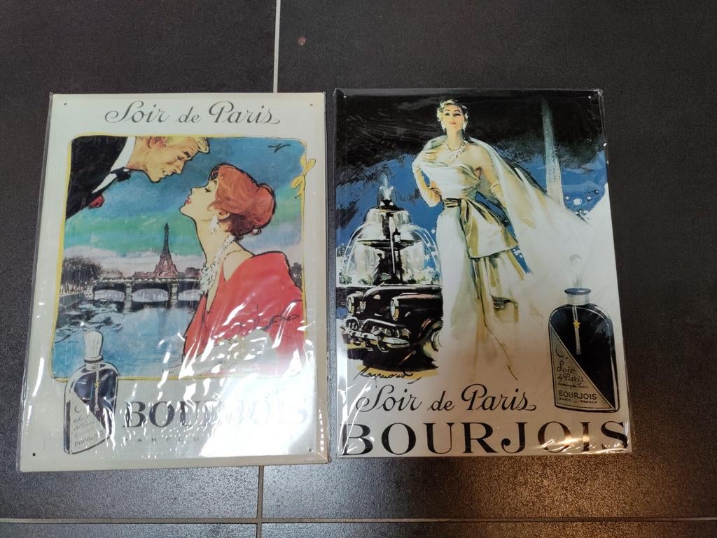 2 Vintage Stijl Bourjois nieuw, Verzenden