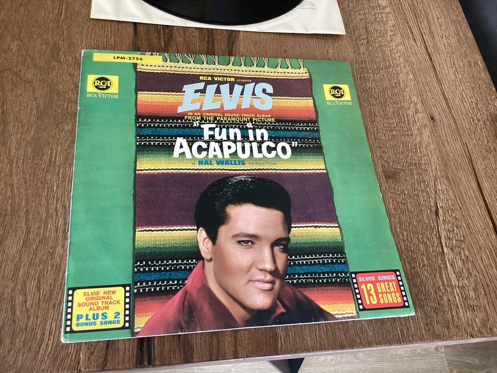 Elvis Presley - Fun in Acapulco LP (RCA Victor), Gebruikt, Originele persing, Ophalen of Verzenden, 12 inch