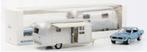 Ford Mustang '68 Blauw Airstream Caravan Jet-car 1/43 270582, Verzenden, Nieuw, Auto, Overige merken