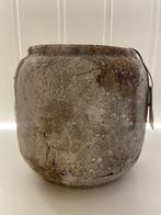 Landelijke kruik met rand “Countryfield” Collection, Tuin en Terras, Bloempotten, Rond, Nieuw, Ophalen of Verzenden, Balkon