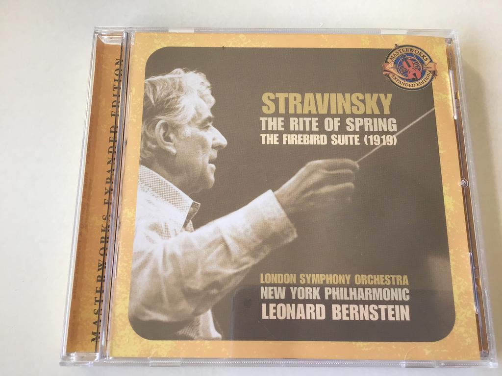 Stravinsky The rite of spring LSO leonard Benrstein Expanded, Cd's en Dvd's, Cd's | Klassiek, Ophalen of Verzenden, Romantiek