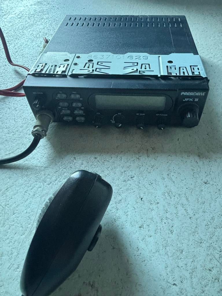President JFK II radio met microfoon, Ophalen, Gebruikt