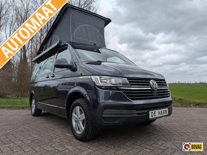 Volkswagen California Ocean VW T6.1 2021 DSG 150PK Automaat, Caravans en Kamperen, Campers, Bedrijf, tot en met 4, Buscamper of Camperbus