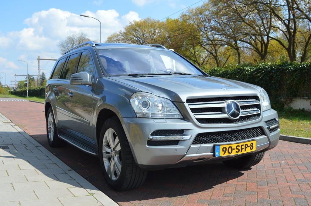 Mercedes-Benz GL-klasse 350 CDI Org NL/NAP/7-persoons/2 x sc, Auto's, Mercedes-Benz, Automaat, Euro 5, Beige, 2987 cc