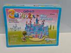 DIY 3D Puzzel Blauw Kasteel - Nieuw (verpakking ontbreekt), Ophalen of Verzenden, Nieuw, Bouwen