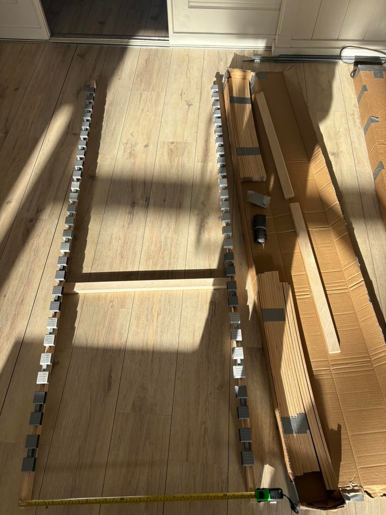 2x IKEA Lönset lattenbodem 70x200, Huis en Inrichting, Slaapkamer | Matrassen en Bedbodems, Ophalen, 70 cm of minder, Nieuw, Twijfelaar