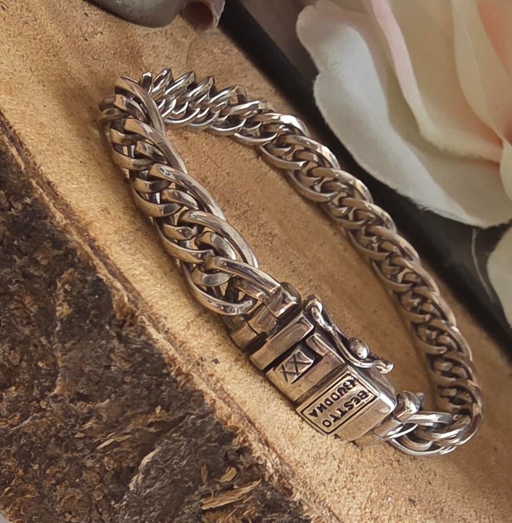 Best to Buddha armband Nathalie 925Zilver maat 18, Ophalen of Verzenden, Nieuw, Zilver, Zilver