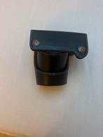 Zwart leren camerahoesje, Audio, Tv en Foto, Fotografie | Fototassen, Ophalen of Verzenden, Gebruikt, Overige typen, Overige merken