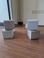 Bose Acoustimass speakers met muurbeugel, Ophalen of Verzenden, Gebruikt, Front, Rear of Stereo speakers, Bose