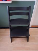 Stokke Tripp Trapp kinderstoel - Zwart, Ophalen, Gebruikt, Meegroeistoel, Aanschuifbaar