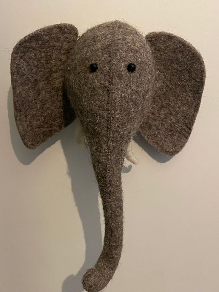 Fiona Walker Olifant Wanddecoratie - Zo Goed Als Nieuw, Ophalen of Verzenden, Zo goed als nieuw, Wanddecoratie