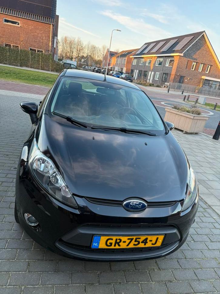 Ford Fiësta 1.25 60KW 3DR 2011 Zwart, Auto's, Ford, Particulier, Fiësta, Airbags, Airconditioning, Centrale vergrendeling, Elektrische ramen