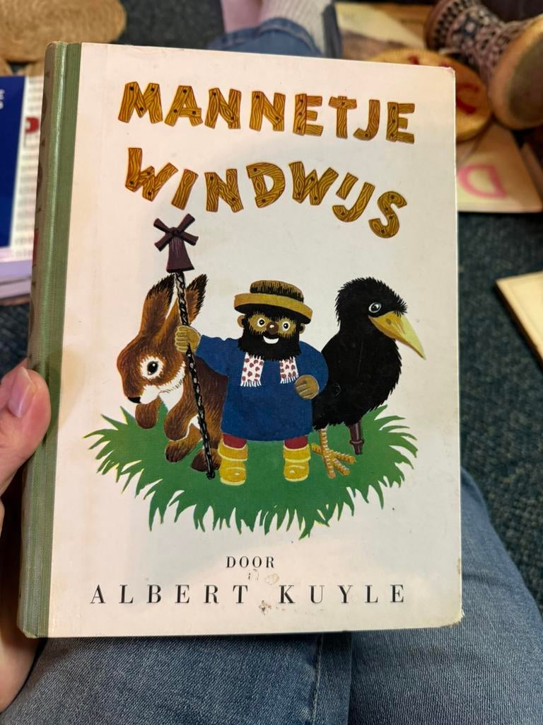Mannetje Windwijs Albert Kuyle hardcover vintage, Boeken, Ophalen of Verzenden