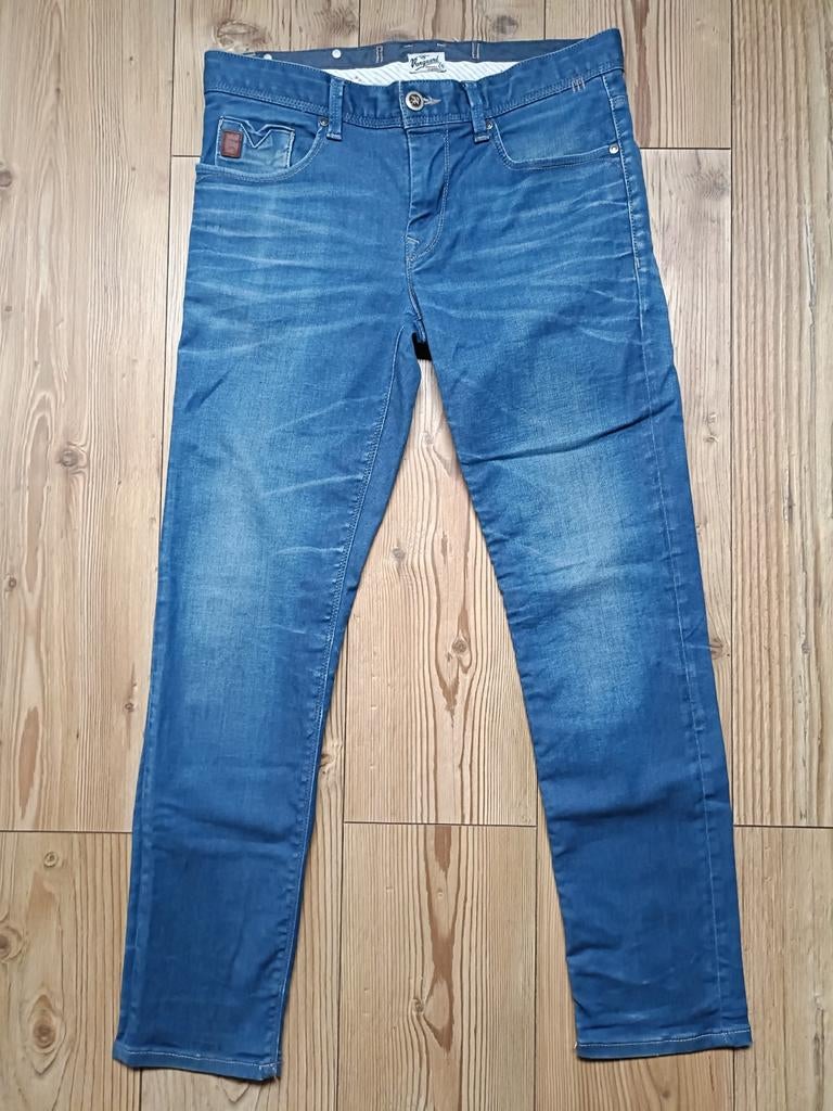 Vanguard stretch maat 34-32, Ophalen of Verzenden, Zo goed als nieuw, Blauw, W33 - W34 (confectie 48/50)