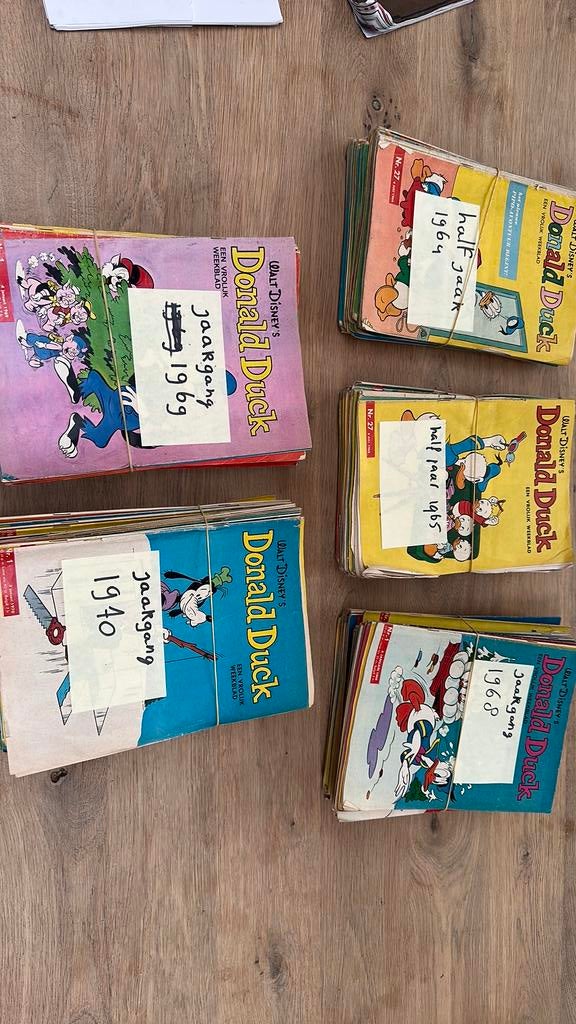 Jaargangen Donald Duck jaren ‘60, Ophalen of Verzenden, Zo goed als nieuw, Verhalen