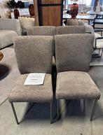 Set van 4 taupe eetkamerstoelen SALE !, Ophalen, Overige kleuren, Zo goed als nieuw, Vier
