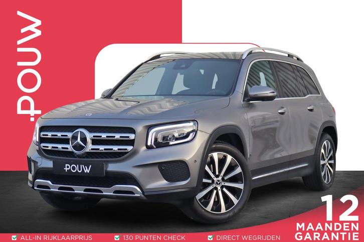 Mercedes-Benz GLB 180 136pk AUT Luxury Line | Trekhaak | Pan, Auto's, Mercedes-Benz, Bedrijf, Te koop, GLB, 360° camera, ABS, Achteruitrijcamera