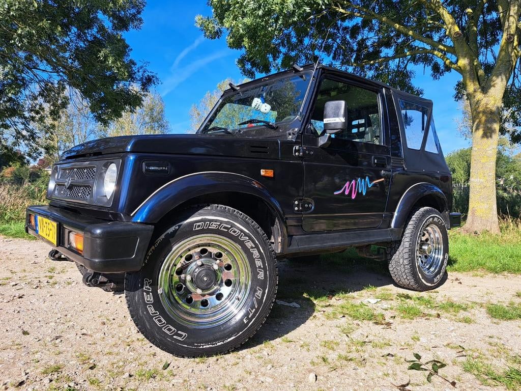 Suzuki Samurai Comm 4WD 1993, Auto's, 450 kg, 64 pk, 4 cilinders, Blauw
