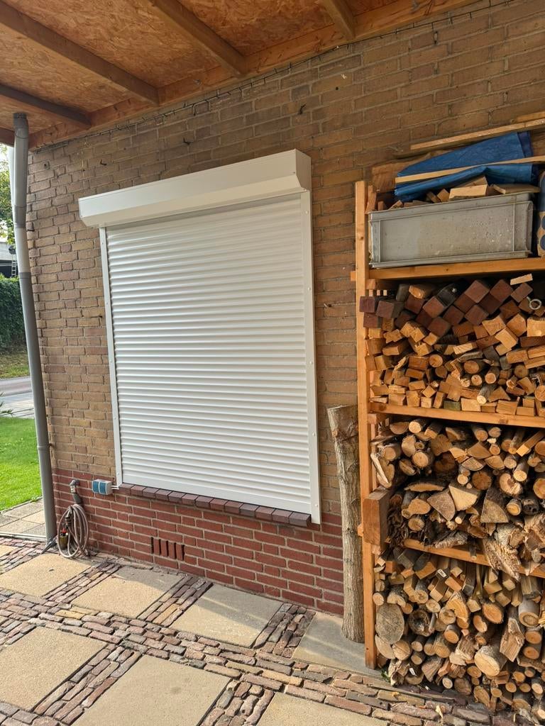 Rolluiken “ Gratis offerte !, Ophalen of Verzenden, Wit, Minder dan 100 cm, 200 cm of meer