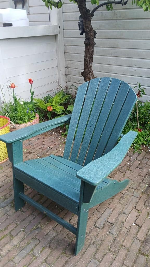 Sissy Boy Adirondack stoelen van gerecycled plastic, Tuin en Terras, Ophalen, Gebruikt, Kunststof