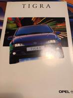Opel Tigra folder Nederlandstalig izgst met poster, Ophalen of Verzenden, Zo goed als nieuw, Opel