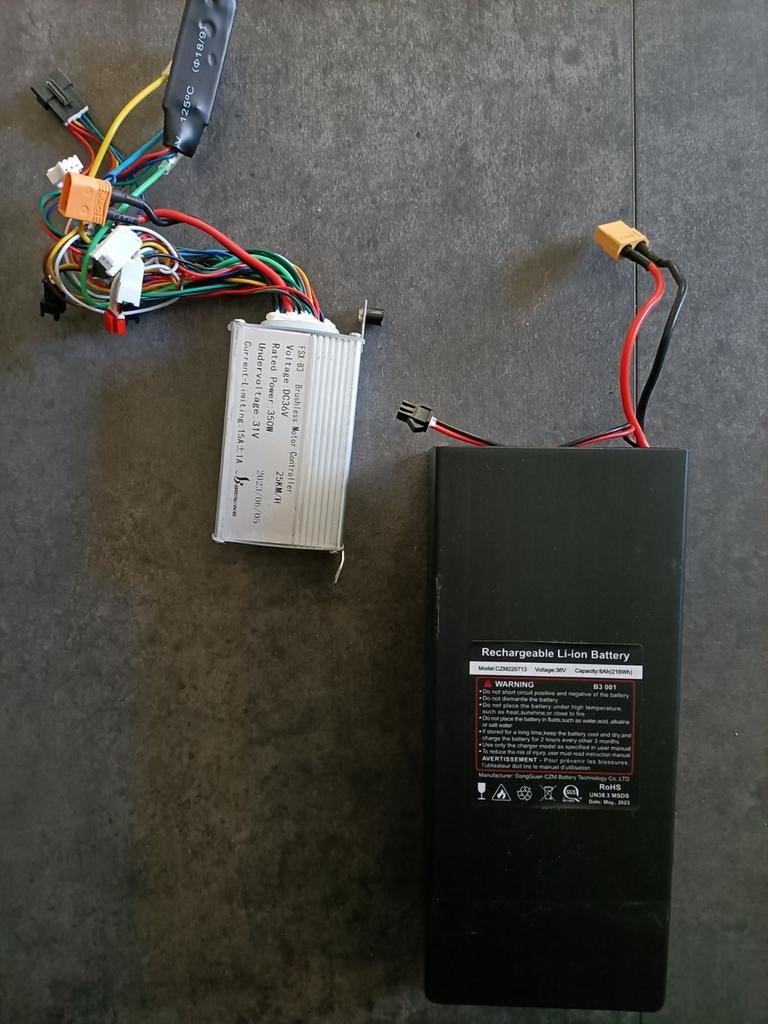 Windgoo b3 accu en controller, Ophalen of Verzenden, Zo goed als nieuw