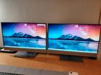 2x HP EliteDisplay E243m Zilver/Zwart Full HD Monitor, Computers en Software, Monitoren, Ophalen, IPS, Full HD, Zo goed als nieuw