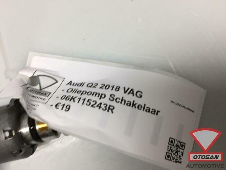 audi q2 2018 vag oliepomp schakelaar 06k115243r, Gebruikt, AUDI AG, Auto-Union-Strasse 1
85045  Ingolstadt, DE, Kundenbetreuung@audi.de