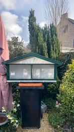 Wandkooi, Dieren en Toebehoren, Vogels | Hokken en Kooien, Ophalen, Gebruikt, Hout, Vogelkooi