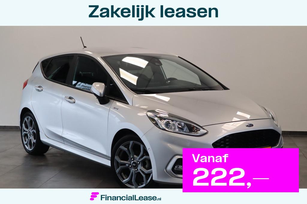 Ford Fiesta 1.0 EcoBoost ST-Line X Navigatie B&O geluidsinst, Voorwielaandrijving, USB, Stof, Gebruikt