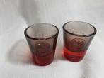 BACARDI FUEGO glaasjes, 2 stuks, Verzamelen, Glas en Borrelglaasjes, Ophalen of Verzenden, Zo goed als nieuw, Borrel- of Shotglas